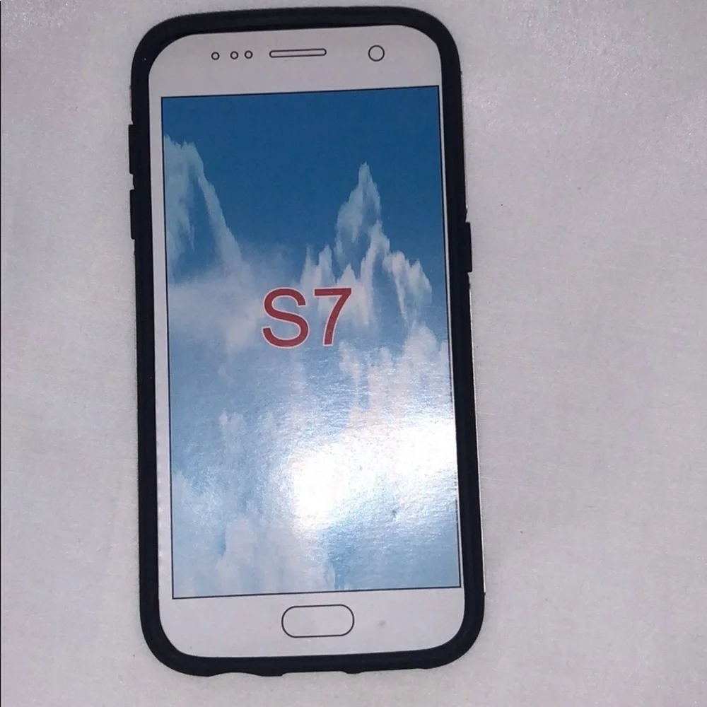 New Samsung Galaxy S7 Black Gold Cell Phone Case